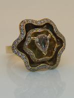 Ring - 18 karaat Geel goud - 1.45ct. tw. Diamant, Nieuw