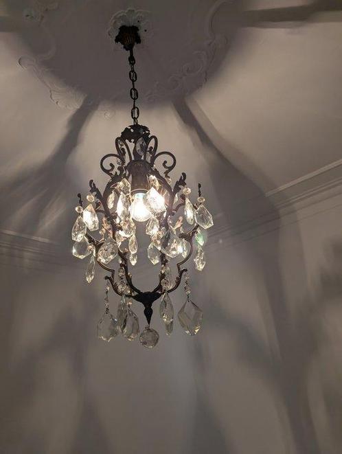 Plafondlamp - Kristal, Antiek en Kunst, Curiosa en Brocante