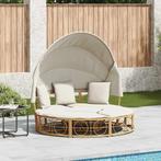 Luxe Rattan Loungebed - Tweedekansje - Geniet van de zon!, Ophalen of Verzenden, Nieuw
