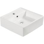 Wiesbaden Larx Opzetwastafel - 38.5x38.5x13cm - Keramiek -, Ophalen of Verzenden, Nieuw