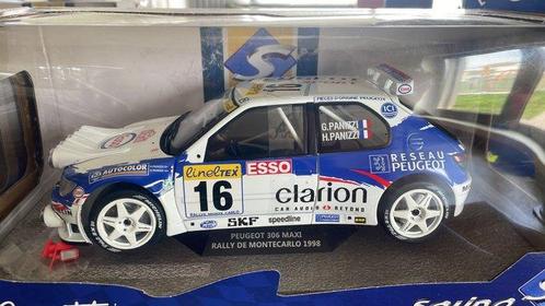 Solido 1:18 - Modelauto (4) - Pack 4 x Peugeot 306 Maxi, Hobby en Vrije tijd, Modelauto's | 1:5 tot 1:12