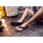 Teenslipper Leatherlook Bruin Maat 42, Kleding | Heren, Schoenen, Ophalen of Verzenden, Nieuw