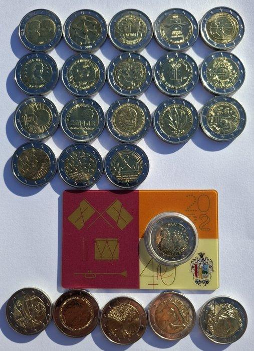 Europa. 2 Euro 2005 / 2024 (24 munten) (Zonder Minimumprijs), Postzegels en Munten, Munten | Europa | Euromunten