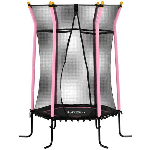 TRUUSK Kindertrampoline Ø163,5 Cm, Trampoline Met Veiligheid, Kinderen en Baby's, Speelgoed | Buiten | Trampolines, Nieuw, Verzenden