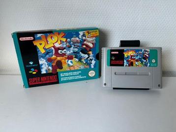 Plok - Boxed (SNES) beschikbaar voor biedingen