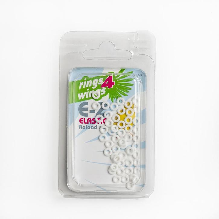 Plastic ringen geschikt voor E-Z ringpistool - Wit -, Dieren en Toebehoren, Vogels | Toebehoren, Nieuw, Verzenden