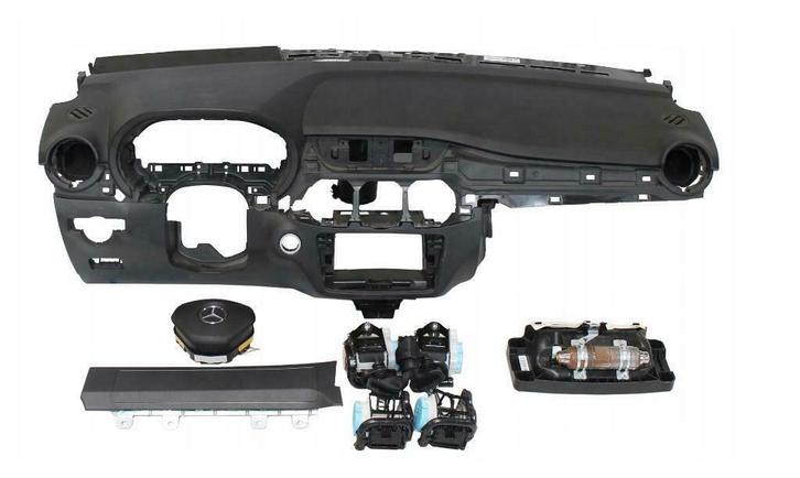 Mercedes B W246 Airbagset + Dashboard (airbag set), Auto-onderdelen, Dashboard en Schakelaars, Gebruikt, Mercedes-Benz, Ophalen of Verzenden