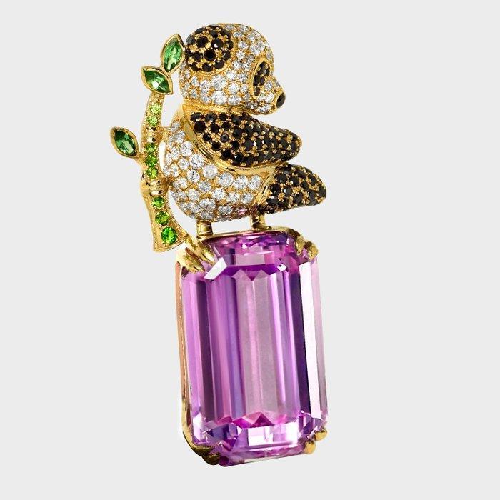 Zonder Minimumprijs - Hanger - 14 karaat Geel goud, IGI, Sieraden, Tassen en Uiterlijk, Antieke sieraden