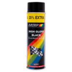 Motip High Gloss Zwart, Doe-het-zelf en Verbouw, Verf, Beits en Lak, Verzenden, Nieuw