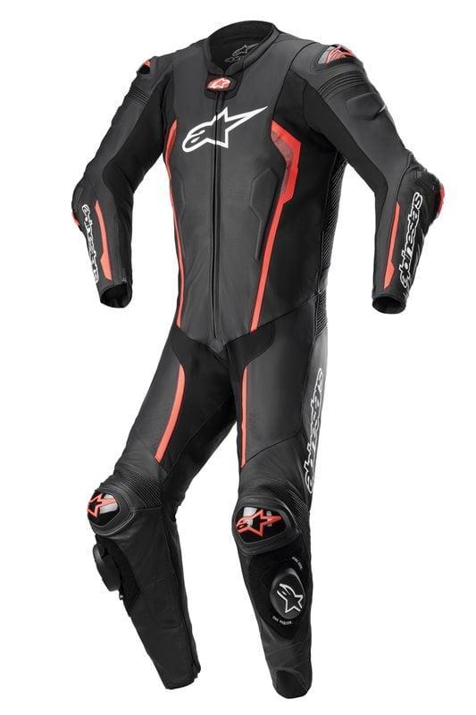 Alpinestars Missile V2 1-Delig Pak Zwart Rood Fluo, Motoren, Kleding | Motorkleding, Heren, Nieuw met kaartje, Overall, Verzenden