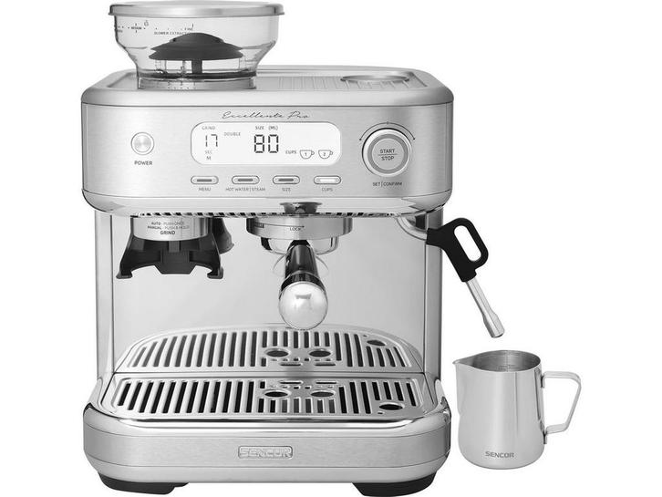 SENCOR Excellence Plus - Espressomachine met Koffiemolen -, Witgoed en Apparatuur, Koffiezetapparaten, Zo goed als nieuw, Verzenden
