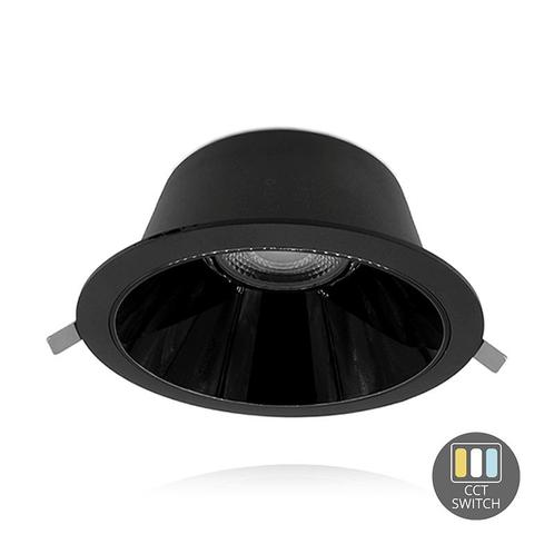 LED Downlight Kerber - TriColor - 20 Watt - Zaagmaat 200, Huis en Inrichting, Lampen | Spots, Verzenden