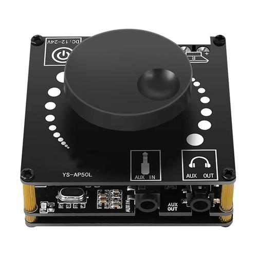 HIFI-Stereo Bluetooth Versterker - 2x50W - 8-26V - BT 5.0 -, Audio, Tv en Foto, Versterkers en Receivers, Nieuw, Verzenden