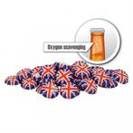 Kroonkurk UK vlag O2 absorberend - 100 stuks 26 mm, Ophalen of Verzenden, Nieuw, Overige typen