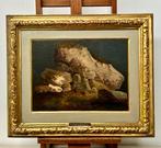Antonio Fontanesi (1818–1882) - L’Eremo dopo il temporale, Antiek en Kunst, Kunst | Schilderijen | Klassiek