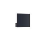 Puzzle Wand-/Plafondlamp LED Single-Square Matt Zwart 2700K
