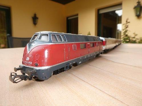 Märklin, Primex H0 - 3021/4014 - Treinset (5) - Sneltrein,, Hobby en Vrije tijd, Modeltreinen | H0