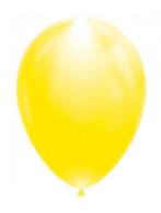 LED Ballonnen Geel (5st), Nieuw, Ophalen of Verzenden