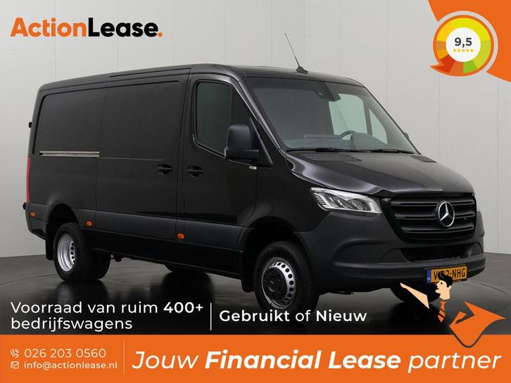 Mercedes-Benz Sprinter L2 H1 2020 €413 per maand, Auto's, Bestelauto's, Dealer onderhouden, Te koop, Zwart, Handgeschakeld, Financial lease