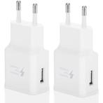 Adaptive Fast Charger - Samsung - 2 Stuks - Snellader, Telecommunicatie, Mobiele telefoons | Telefoon-opladers, Ophalen of Verzenden