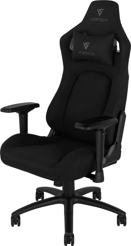 Vortech Pro Gamestoel Zwart Gaming stoelen, Spelcomputers en Games, Spelcomputers | Overige Accessoires, Verzenden