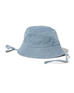 HEMA Baby bucket hat denim blauw korting, Verzenden, Nieuw