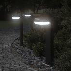 vidaXL Buitenlampen staand 3 st 50 cm gegoten aluminium, Tuin en Terras, Buitenverlichting, Verzenden, Nieuw