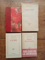 André Malraux - Lot de 4 livres - 1945-1975, Antiek en Kunst