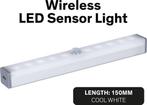 Sinji LED Lamp Bewegingssensor – Kastverlichting op batte., Doe-het-zelf en Verbouw, Bouwverlichting, Nieuw, Verzenden