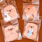 4 Capibara notitieboekjes met plakrand, Verzenden, Nieuw, Feestartikel, Verjaardag