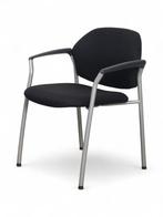 Ahrend 320 vergaderstoel, zwart-aluminium, Huis en Inrichting, Stoelen, Ophalen of Verzenden, Nieuw