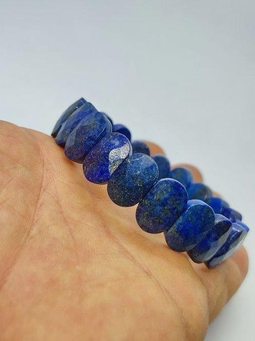 Prachtige gefacetteerde koninklijke gouden lapis lazuli, Verzamelen, Mineralen en Fossielen
