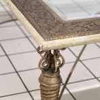 Vintage Salontafel Glas en Messing, Ophalen of Verzenden, Nieuw