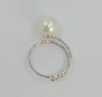 Zonder Minimumprijs - Ring - 18 karaat Witgoud - Ronde, Nieuw