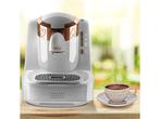 Arzum OKKA Turkish Coffee Machine| OK001WHITE| White & Gold, Verzenden, Zo goed als nieuw