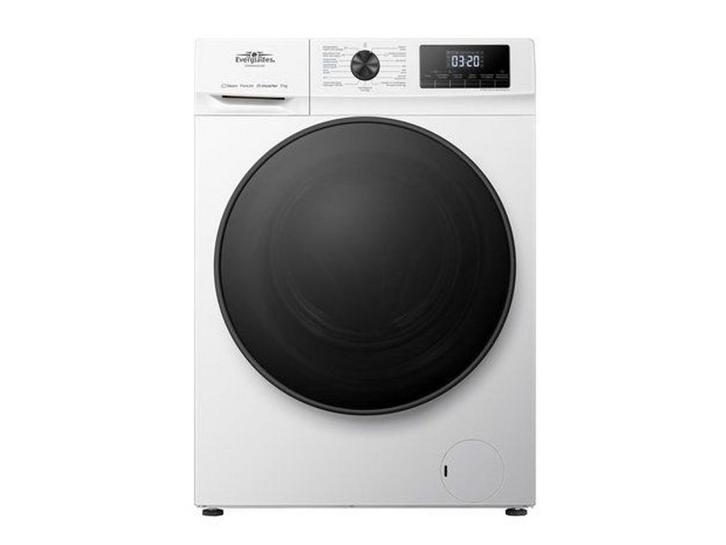 Everglades EVWM91401AW - Wasmachine - 9kg - A Klasse -, Witgoed en Apparatuur, Wasmachines, Zo goed als nieuw, Verzenden