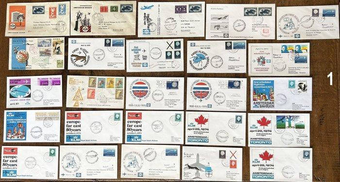 Nederland 1958/1993 - Verzameling van tweehonderddertig, Postzegels en Munten, Postzegels | Nederland