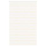 vidaXL Zebra Blind 145x230cm stofbreedte 140,9cm polyester, Verzenden, Nieuw, Beige