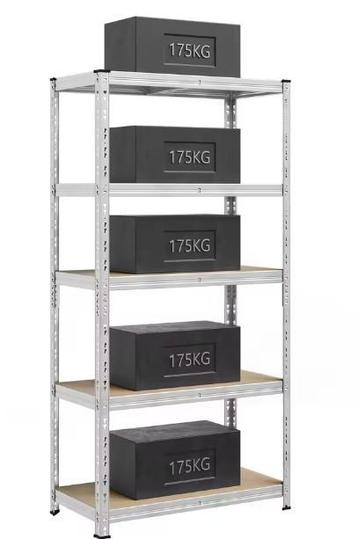 Zwaar Opbergrek voor Garage – 5 Lagen – Tot 875 kg Belastbaa beschikbaar voor biedingen