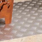 vidaXL Trap Tread Rechthoekig 4 pcs Zilver 100 x 50 cm, Doe-het-zelf en Verbouw, Ladders en Trappen, Verzenden, Nieuw