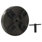 Houtklauwplaat 4 bekken M18 verbinding 150x63 mm staal zwart, Nieuw, Verzenden
