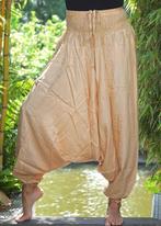 Harembroek Rayon zand Mae, Kleding | Dames, Broeken en Pantalons, Verzenden, Nieuw