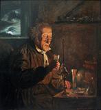 Giuseppe (Joseph) Molteni (1800-1867) - The Alchemist, Antiek en Kunst, Kunst | Schilderijen | Klassiek