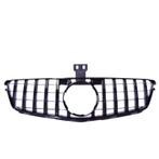 Grill voor mercedes c-klasse w204 sedan estate coupé zwart, Nieuw