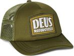 DEUS Crimson Trucker cap - Olive, Verzenden, One size fits all, Pet, Nieuw