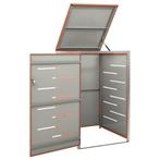 Containerberging enkel 69x77,5x112,5 cm roestvrij staal, Huis en Inrichting, Verzenden, Nieuw
