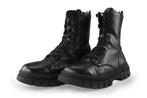 Tommy Hilfiger Veterboots in maat 37 Zwart | 10% extra, Verzenden, Zwart, Overige typen, Zo goed als nieuw