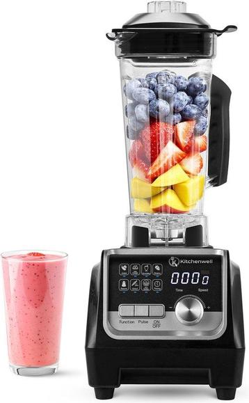 Tweedekans | Kitchenwell Power Blender – 2000W IJscrusher & beschikbaar voor biedingen