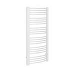Handdoekradiator Sapho Egeon Gebogen 59.5x123.8 cm Wit, Ophalen of Verzenden, Nieuw, Overige typen