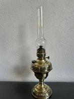 Olielamp - Messing, Glas - Olielamp messing
